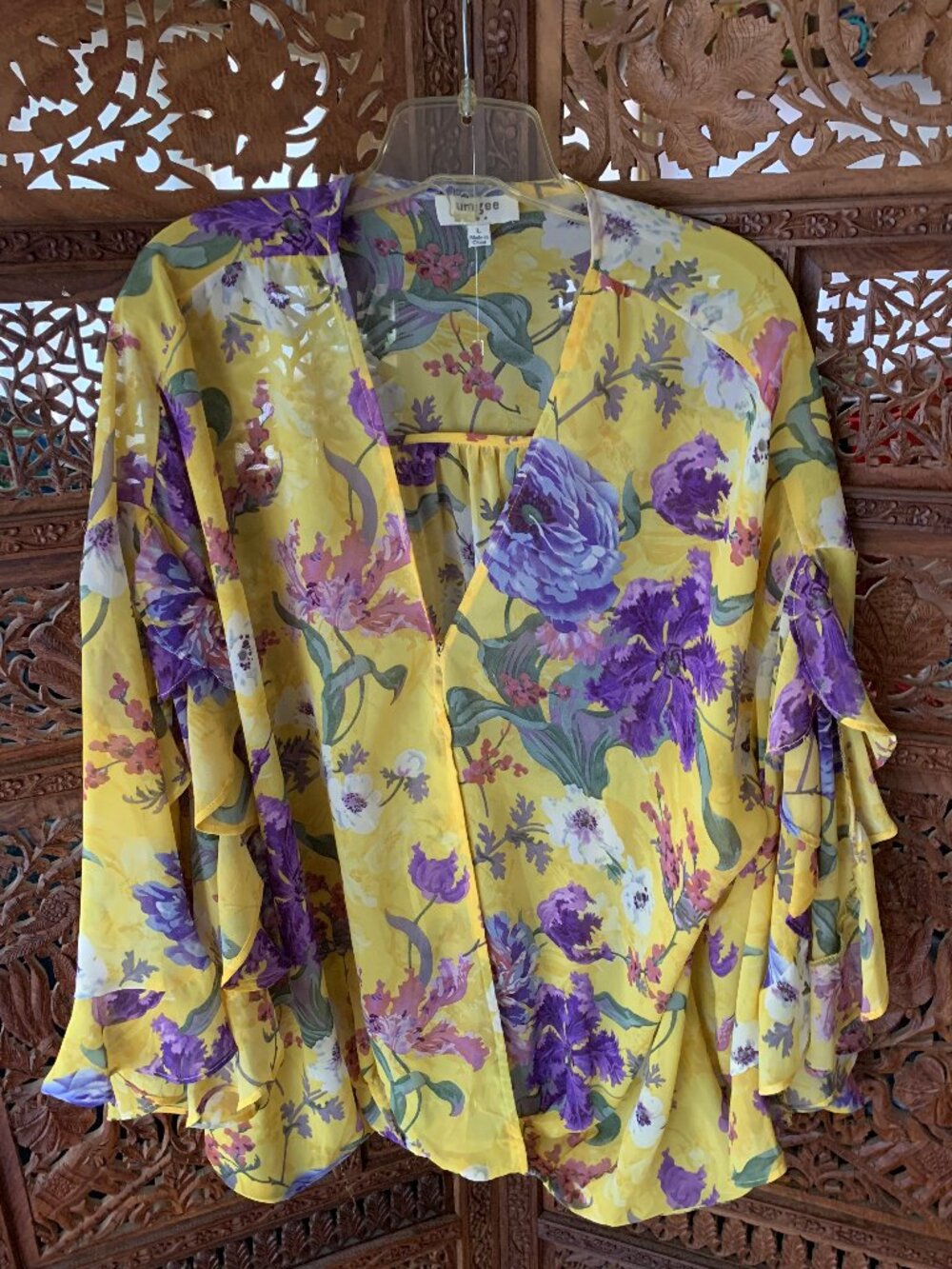 Umgee Embroidered blouse, size large
